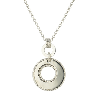 Frederic Duclos Sterling Silver Jenny Necklace