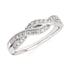 14k white gold diamond fashion ring