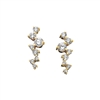 14k yellow gold diamond earrings