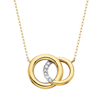 Vermeil Interlocking Necklace