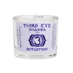 <!021>Chakra - Soy Filled Votive Holder - Third Eye