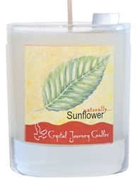 Soy Filled Votive Holders - Sunflower