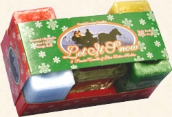 Six Piece GIft Set - <span style="color:#FF0000">Let It Snow</span>