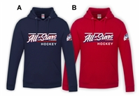 Manitoba All Stars Hockey Pullover Hood Script Logo