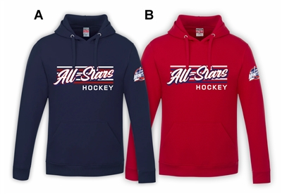 Manitoba All Stars Hockey Pullover Hood Script Logo