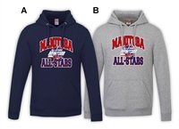 Manitoba All Stars Pullover Hood All Stars Logo