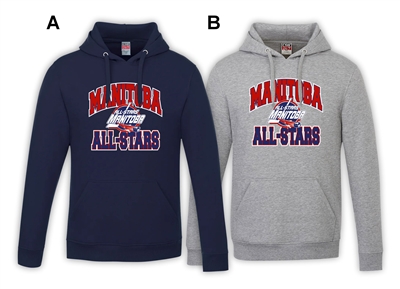Manitoba All Stars Pullover Hood All Stars Logo