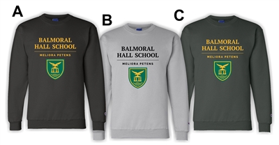 Balmoral Hall Champion Crew Sweatshirt