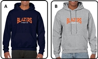 Blazers Athletics Adult Hooded Sweatshirt