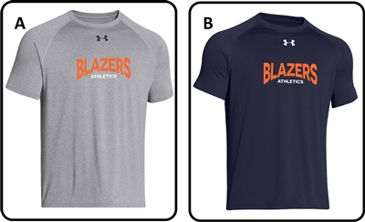 Blazers Athletics Youth UA Locker Tee