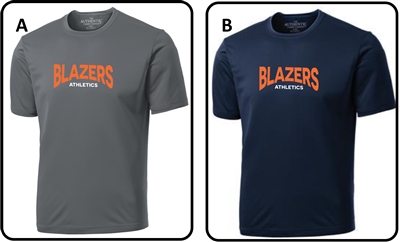 Blazers Athletics Adult Pro Team Short Sleeve Tee