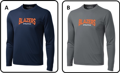 Blazers Athletics Youth Pro Team Long Sleeve Tee