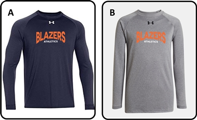 Blazers Athletics Adult UA Longsleeve Tee