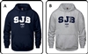 St. John Brebeuf Fleece Hood Arch Logo