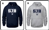 St. John Brebeuf Fleece Hood SJB Logo