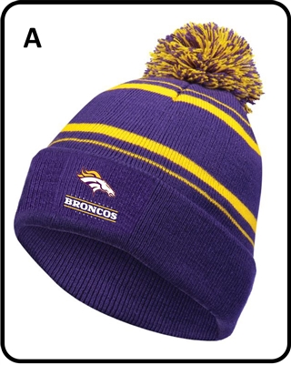 Charleswood Broncos Knitted Beanie