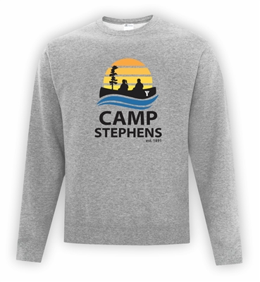 Camp Stephens ATC Fleece Crew Multi Colour Logo