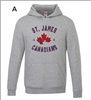 St. James Canadians Pullover Hood Retro Print