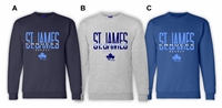 St James Canucks Champion Fleece Crew