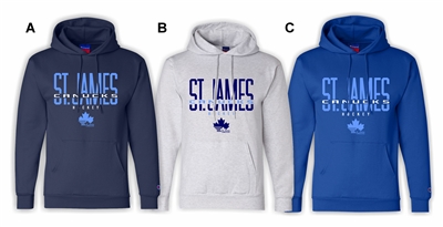 St James Canucks Champion Fleece Hood