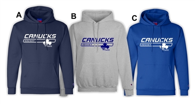 St James Canucks Champion Youth Fleece Hood