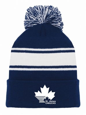 St. James Canucks PomPom Toque