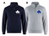 St James Canucks 1/4 Zip Pullover