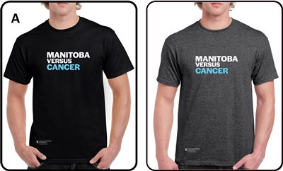 Manitoba Versus Cancer Heavy Cotton Tee
