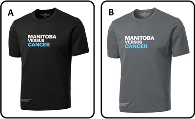 Manitoba Versus Cancer Dry-Fit Short Sleeve