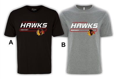 Charleswood Hawks Ring Spun Tee