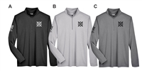 Performance 1/4 Pullover CRF Logo