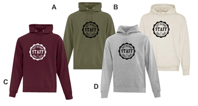 Scott Bateman School Staff ATC Fleece Hood Full Front Logo