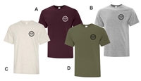 Scott Bateman School Staff ATC Cotton Tee Left Front Logo