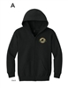 Falcons Football 50th Anniversary Fleece Youth Full Zip Sweatshirt