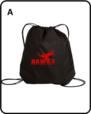 Hedges Middle School Cinch Bag