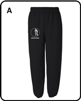 KEC Football Skull Logo Closed Bottom Sweatpants