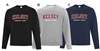 Kelsey School Staff ATC Fleece Crew Arch Logo