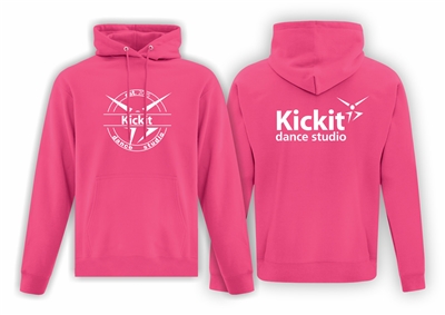 Kickit Dance ATC Pink Fleece Hood