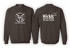 Kickit Dance Island Lakes Gildan Brown Fleece Crew