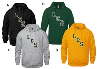 LCS Apparel Fleece Hood Diagonal Logo