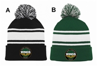 LCS Wings Hockey Pom Toque