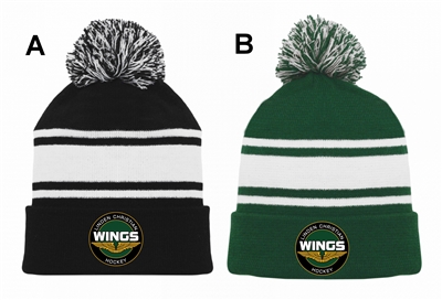 LCS Wings Hockey Pom Toque