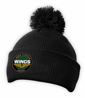 LCS Wings Hockey NE Toque Round Logo