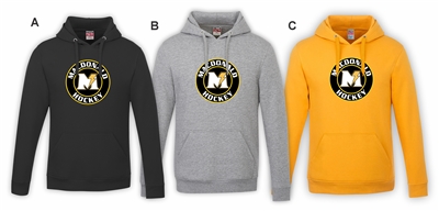 MacDonald Hockey Pullover Hood Circle Logo