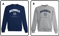 MacDonald Baseball Champion Fleece Crewneck