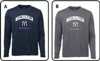 MacDonald Baseball ATC Long Sleeve Tee