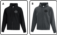 Maples Collegiate Printed Full Zip Hood