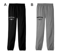 Maples Collegiate Grad Embroidered Gildan Fleece Sweatpants