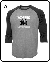 Morris Mavericks Baseball Tee