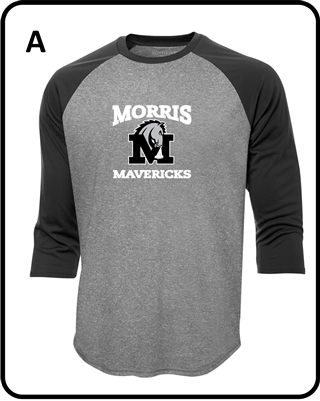 Morris Mavericks Baseball Tee